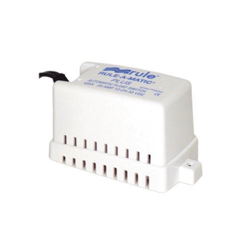 Switch rápido para control de bombas de achique con cubierta para protección de residuos. Switch rápido para control de bombas de achique con cubierta para protección de residuos.