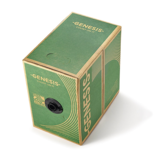 Bobina de 305 Metros (1000 Pies) de Alambre / 2 x 18 AWG / Riser / Tipo FPLR-CL3R, FT4 / Color Rojo / Para Aplicaciones en Sistemas de Detección de Incendio y Sistemas de Evacuación