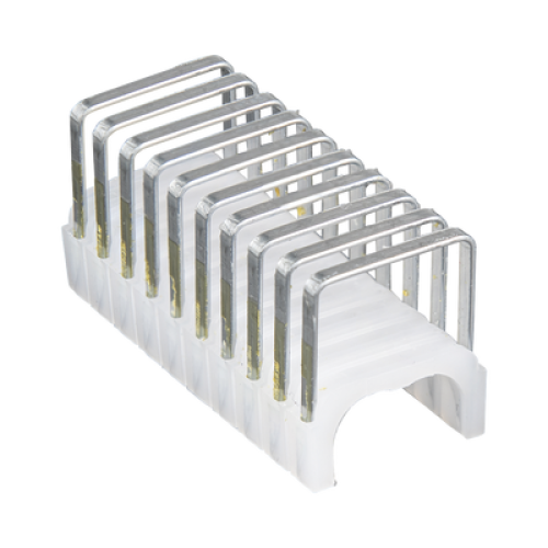 Paquete de 300 Grapas con Aislamiento, para Cables NM (RomexÆ) como 14/3, 14/3G, 12/3 y otros cables de hasta 11/32 x 19/32 (9 mm x 15 mm / 0.35 x 0.59 pulgadas).