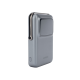 Power Bank Serie UNO Inalambrico | 10000mAh | 7.5W/20W  |  Con Emojis de Estado | Carga Rápida USB-C Bidireccional  | Pantalla TFT  Inteligente | Con Holder | Color Grey.