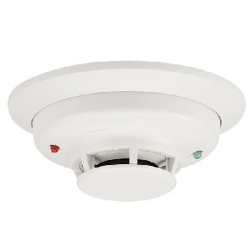 Detector Fotoeléctrico de Humo de 4 Hilos con Sensor de Temperatura a 57° C, Serie i3