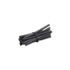 Tubo Termoencogible (Termofit) Negro de 1.2 m, 1/8