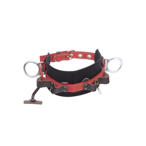 Cinturón de Liniero de Lujo, Fabricado en Poliéster, con 2 Anillos tipo D, Talla 40.