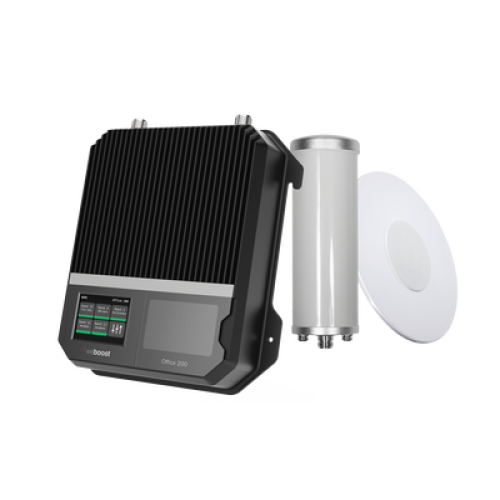 Kit Amplificador de Señal Celular 2G, 3G y 4G / Mejora llamadas convencionales y VoLTE / Amplifica señal de TELCEL, AT&T y MOVISTAR / Cubre hasta 400 m² con una antena y hasta 1600 m² con 4 antenas.