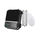 Kit Amplificador de Señal Celular 2G, 3G y 4G / Mejora llamadas convencionales y VoLTE / Amplifica señal de TELCEL, AT&T y MOVISTAR / Cubre hasta 400 m² con una antena y hasta 1600 m² con 4 antenas.