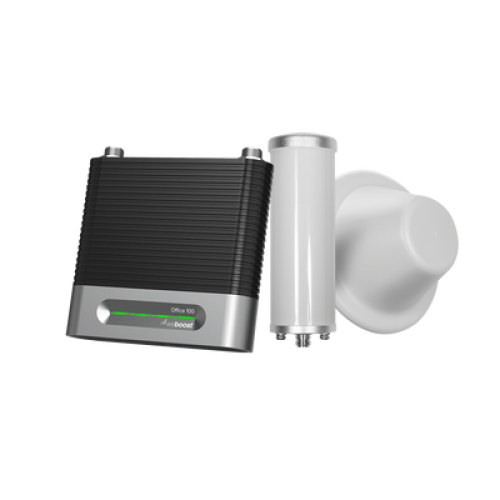 KIT Amplificador de Señal Celular 4G/ 3G, OFFICE 100 | Mejora la Señal Celular de Múltiples Operadores | Cubre áreas de hasta 1200 m²