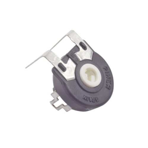Potenciómetro de Cermet, 25 k Ohm, 0.25 Watt, 15 mm, Ajuste Vertical. 
