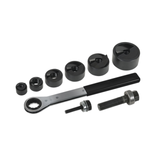 Juego de 6 Sacabocados de 1/2 a 2 Pulgadas (12.7 a 50.8 mm). con Estuche