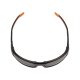 Gafas de seguridad profesionales, marco completo, cristales grises