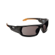 Gafas de seguridad profesionales, marco completo, cristales grises