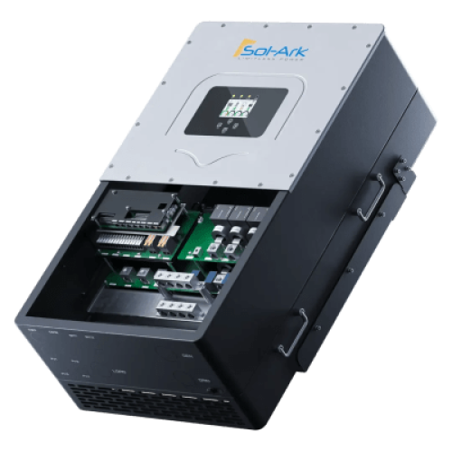 Inversor Hibrido Interactivo SOL-ARK, 60 Kw, 480 Vcc, 3 fases. ,  WIFI incluido, IP65, Entrada de Baterías a 160-800 Vcc