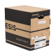Bobina de Cable de 305 Metros (1000 Pies) UTP Cat6 Riser / Color Blanco / UL, CMR, Probado a 350 Mhz / Para Aplicaciones de CCTV, Redes de Datos, IP Megapixel, Control RS485