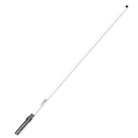 Antena Marítima Phase III / Construcción con Espaciador de Espuma Ethafoam / Elemento Plateado / Radomo Fibra de Vidrio / SO-239 / VSWR de <1,5:1