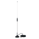 Antena Móvil para Rango de Frecuencia de Banda Civil (CB) 26.960 - 27.400 MHz.