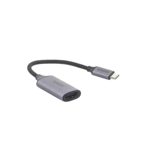 Cable Adaptador USB C a HDMI 4K@60Hz / Convertidor Thunderbolt 3 / Caja de Aluminio / HDMI V2.0 / 3D / Longitud del Cable 10 cm (3.94 Pulgadas)