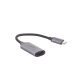 Cable Adaptador USB C a HDMI 4K@60Hz / Convertidor Thunderbolt 3 / Caja de Aluminio / HDMI V2.0 / 3D / Longitud del Cable 10 cm (3.94 Pulgadas)