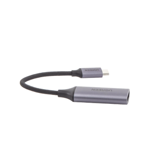 Cable Adaptador USB C a HDMI 4K@60Hz / Convertidor Thunderbolt 3 / Caja de Aluminio / HDMI V2.0 / 3D / Longitud del Cable 10 cm (3.94 Pulgadas)