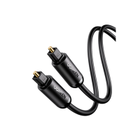 Cable Óptico Toslink (S/PDIF) de Alta Calidad para Audio Digital / 3 Metros (9.84 Pies) / Tapa de Protección / Dolby 7.1 Canales / Diseño Durable / Plug & Play / Color Negro Cable Óptico Toslink (S/PDIF) de Alta Calidad para Audio Digital / 3 Metros (9.84 Pies) / Tapa de Protección / Dolby 7.1 Canales / Diseño Durable / Plug & Play / Color Negro