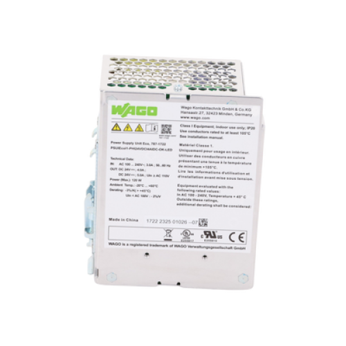 Fuente de Alimentación Conmutada / Sincronización Primaria ECO / 24V DC 5A 120W / Monofásico 100-240V AC / Montaje Carril DIN / IP20 / CAGE CLAMP®
