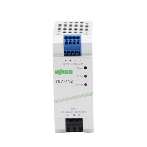 Fuente de Alimentación / ECO / Monofásico / 24V DC / 2.5A / 60W / SELV-PELV / CAGE CLAMP® / Carril DIN