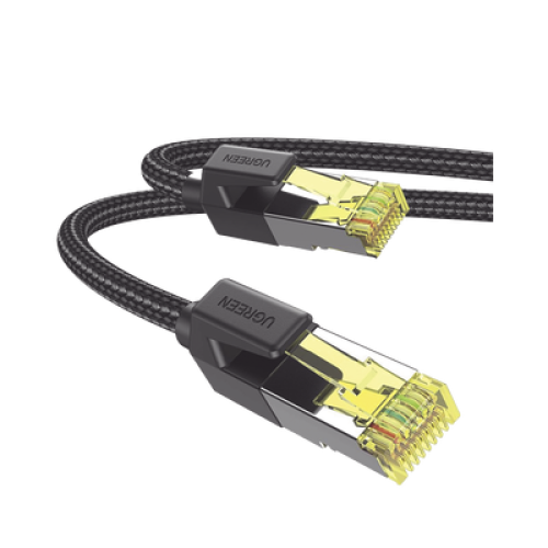 Cable Ethernet Cat7 CLASS F/FTP Redondo con Malla de Nylon 5 Metros (16.40 Pies)