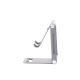 Soporte para Teléfono Celular de Aluminio | Angulo Ajustable | Amplia Compatibilidad con dispositivos de 4.7'' a 7.9'' | Antideslizante | Antiarañazos | Plegable | Color Gris.