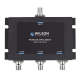 Divisor de potencia de 3 vías para la distribución de señal a tres antenas de servicio | 4.8 dB de pérdida por puerto | Conectores F hembra