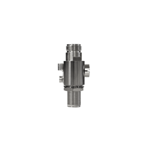 Protector Contra Descargas Eléctricas / Rango de Frecuencia de DC a 5.8 GHz / Impedancia 50Ω / Protección Bidireccional / Tubo de Descarga de Gas 90V Reemplazable / Conectores N hembra