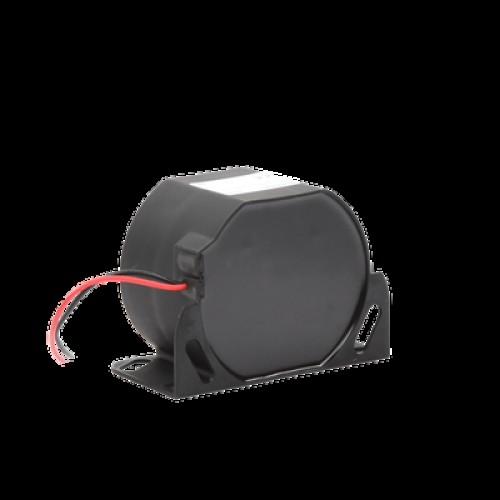 Alarma de reversa vehicular con montaje para superficies, 12-36 Vcc, 112 dBA