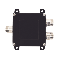 Separador TAP -7 dB con rango de frecuencia de 700 a 2500 MHz. Ideal para separar las antenas a diferentes longitudes de cable coaxial. 50 Ohm. Conectores N Hembra. 