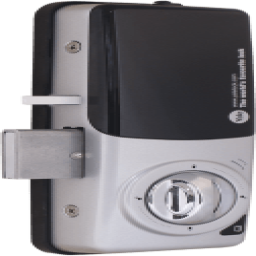 Cerrojo Slim / 11 mm / 40 Usuarios / Código PIN / Alarma / Cierre Automático / 4 Pilas AA / Puerto 9V / RF Opcional