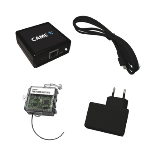 Kit CAME Connect / Para Apertura de Motores y Barreras Por Medio de APP / 3 Perfiles de Trabajo para Usuario, Propietario e Instalador 