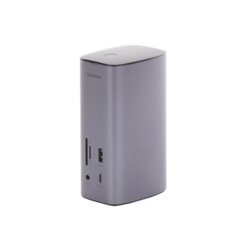HUB USB-C (Docking Revodok Pro) 12 en 1 | 2 USB-A 3.0 | 1 USB-C PD Carga 100W | 1 USB-A 3.1 | 1 USB-C 3.1 | HDMI 4K | HDMI 8K Ultra HD | Display Port 4K | RJ45 (Gigabit) | Lector Tarjeta SD + Micro SD (TF) | Jack Audio 3.5mm.
