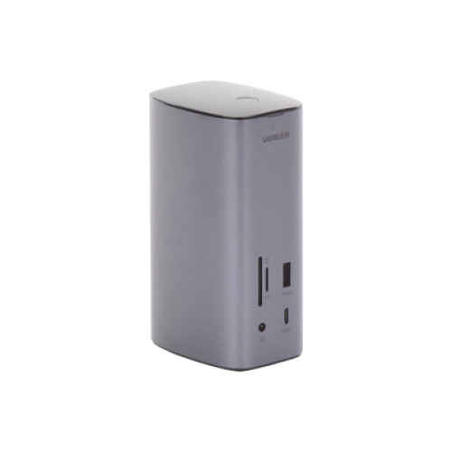 HUB USB-C (Docking Revodok Pro) 12 en 1 | 2 USB-A 3.0 | 1 USB-C PD Carga 100W | 1 USB-A 3.1 | 1 USB-C 3.1 | HDMI 4K | HDMI 8K Ultra HD | Display Port 4K | RJ45 (Gigabit) | Lector Tarjeta SD + Micro SD (TF) | Jack Audio 3.5mm.