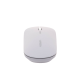 Mouse inalámbrico 2.4 GHz | Ultra Delgado y Silencioso | DPI 1000/1600/2000/4000 (Ajustable) | Alcance 10m | Scroll de Aluminio | Adaptable a diferentes superficies | Diseño suave al tacto | Contiene Receptor USB | Color Gris.