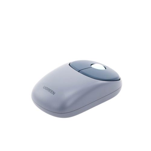 Mouse Inalámbrico FUN | Recargable| 2.4G & Bluetooth | 4 Niveles de DPI | Silencioso | Ergonómico | 5 Botones | Compatible con Windows, macOS 10.5, Android iOS Linux y Chrome OS | Color Azul.
