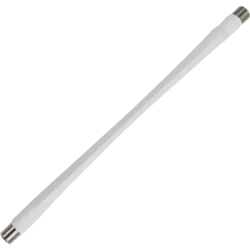 Jumper Coaxial Delgado Color Blanco de 25.4 Centímetros (10 Pulgadas) de Longitud y Conectores F Hembra en Ambos Extremos. 75 Ohm de Impedancia. Jumper Coaxial Delgado Color Blanco de 25.4 Centímetros (10 Pulgadas) de Longitud y Conectores F Hembra en Ambos Extremos. 75 Ohm de Impedancia.