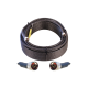 Jumper Coaxial con Cable Wilson-400 | Conector N Macho en los Extremos | 30.48 Metros (100 Pies) de Longitud Jumper Coaxial con Cable Wilson-400 | Conector N Macho en los Extremos | 30.48 Metros (100 Pies) de Longitud