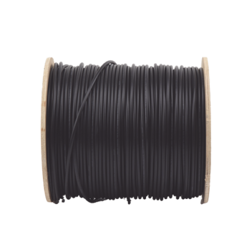 Cable Coaxial RG6, 305 Metros (1000 Pies) RG6, Malla 96%, Hecho en México / Intemperie
