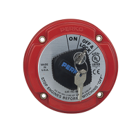 Interruptor Desconexión Batería Marina 9602, 250A Continuos, 360A Intermitentes, 6-32 VDC, Montaje Superficie, Terminales 5/16 Interruptor Desconexión Batería Marina 9602, 250A Continuos, 360A Intermitentes, 6-32 VDC, Montaje Superficie, Terminales 5/16