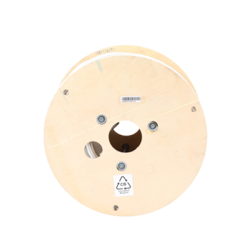 Bobina de Cable Blindado F/UTP de 4 Pares, Z-MAX, Cat6A, Soporte de Aplicaciones 10GBase-T, CM, Color Blanco, 305 Metros (1000 Pies)