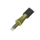Cable de Fibra Óptica de 6 Hilos, Interior/Exterior, Loose Tube, No Conductiva (Dieléctrica), LS0H, Monomodo OS1/OS2 9/125, 1 Metro (3.28 Pies)