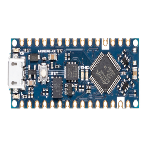 Placa de Desarrollo Arduino® Nano Every / Microcontrolador ATmega4809 AVR 20 MHz / USB-Serial Bridge ATSAMD11D14A / 48 KB Flash / 6 KB SRAM / Compatible 5V / Montaje DIP o SMT