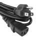 Cable de Alimentación Eléctrica para 120-240 Vca / 1.8 Metros (5.91 Pies)