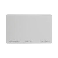 Tag UHF tipo Tarjeta para lectoras de largo alcance 900 MHZ / EPC GEN 2 / ISO 18000 6C / No imprimible / NO incluye porta tarjeta