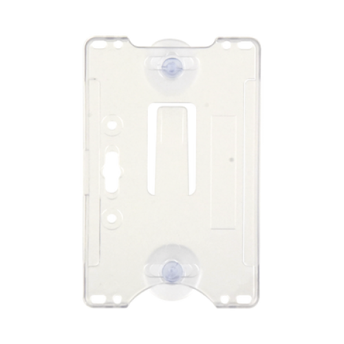 Porta tarjeta de plastico ABS / Transparente / Compatible con tarjetas ACCESSCARDEPC / PROCARDX o Formato CR80 Porta tarjeta de plastico ABS / Transparente / Compatible con tarjetas ACCESSCARDEPC / PROCARDX o Formato CR80