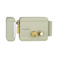 Cerradura Eléctrica con Botón de Salida / Incluye Llave / Exterior / Izquierda Cerradura Eléctrica con Botón de Salida / Incluye Llave / Exterior / Izquierda