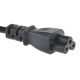 Cable de Alimentación Eléctrica para 120-240 Vca / 1.8 Metros (5.91 Pies) / Trifásico / Conector Tipo Mouse