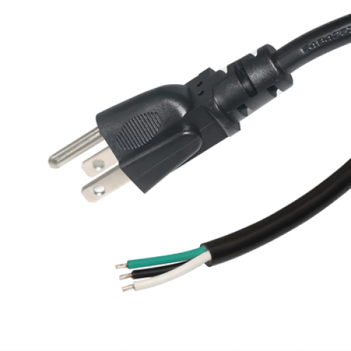 Cable de Alimentación Eléctrica para 120-240 Vca / 1.8 Metros (5.91 Pies) / 3 Fases / Cables Libres Cable de Alimentación Eléctrica para 120-240 Vca / 1.8 Metros (5.91 Pies) / 3 Fases / Cables Libres