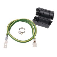 KIT de Tierra Física de Cable Blindado 6 AWG. Color Verde / Amarillo con Terminación en Extremos. KIT de Tierra Física de Cable Blindado 6 AWG. Color Verde / Amarillo con Terminación en Extremos.